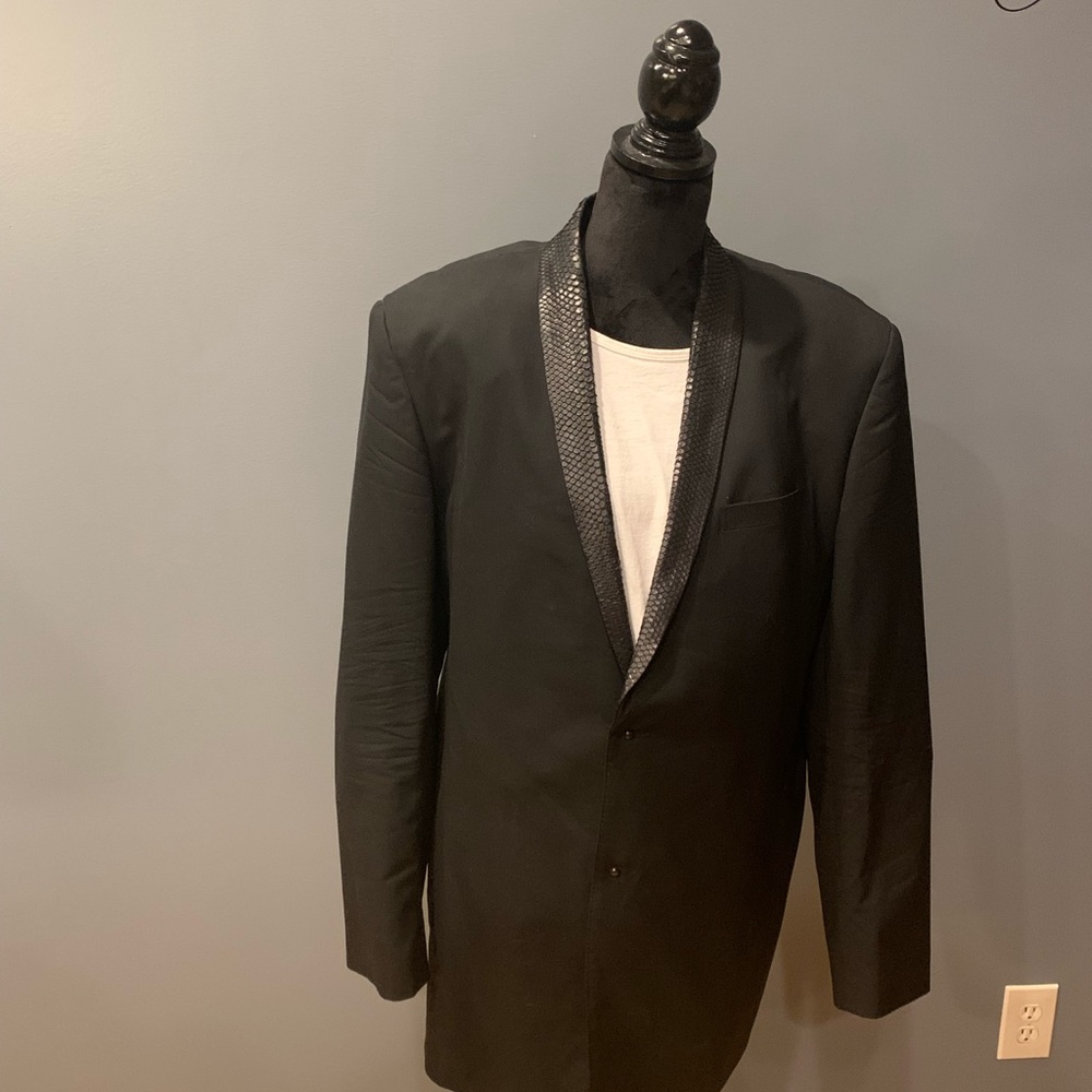 vintage MASATOMO Snake skin Sports Coat
